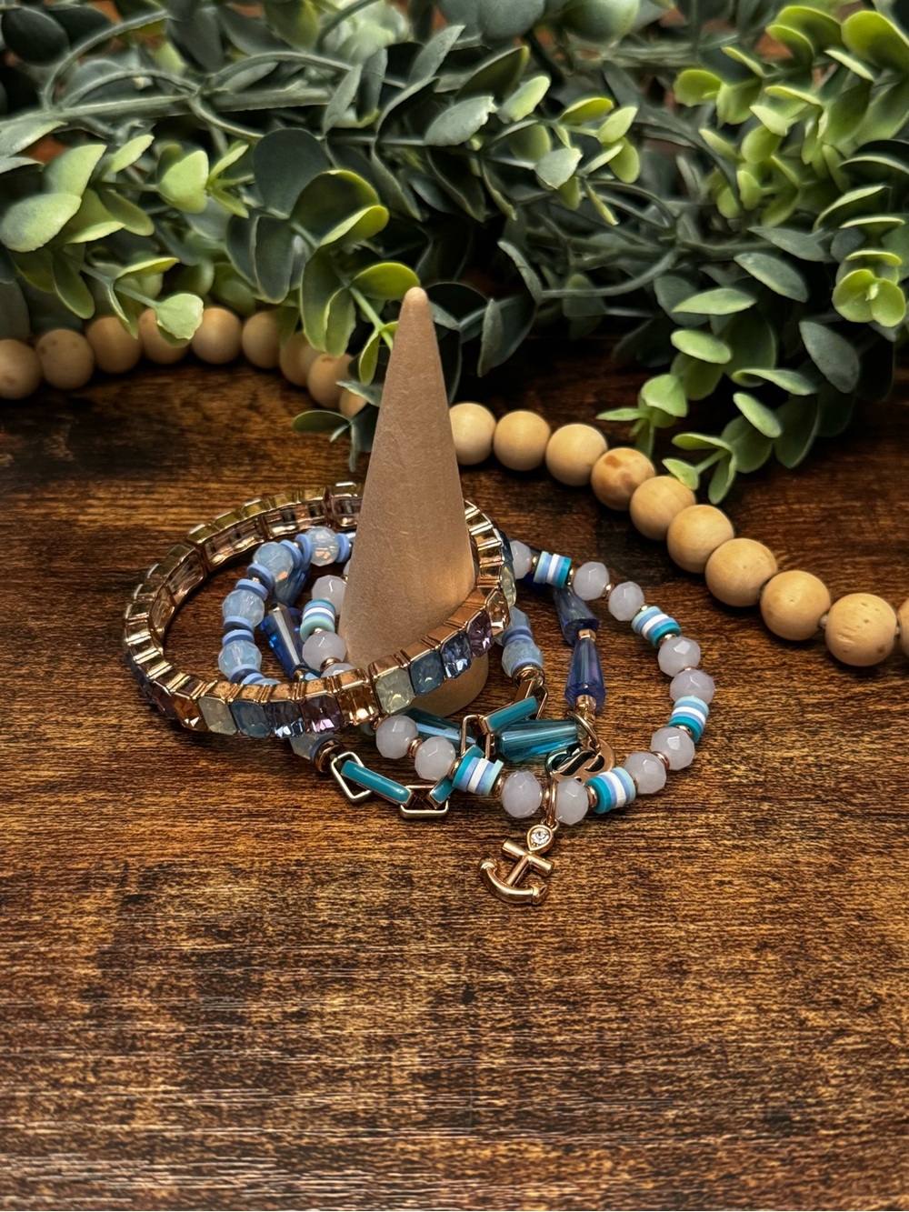 Bomb Party Nautical Princess Bracelet Stack